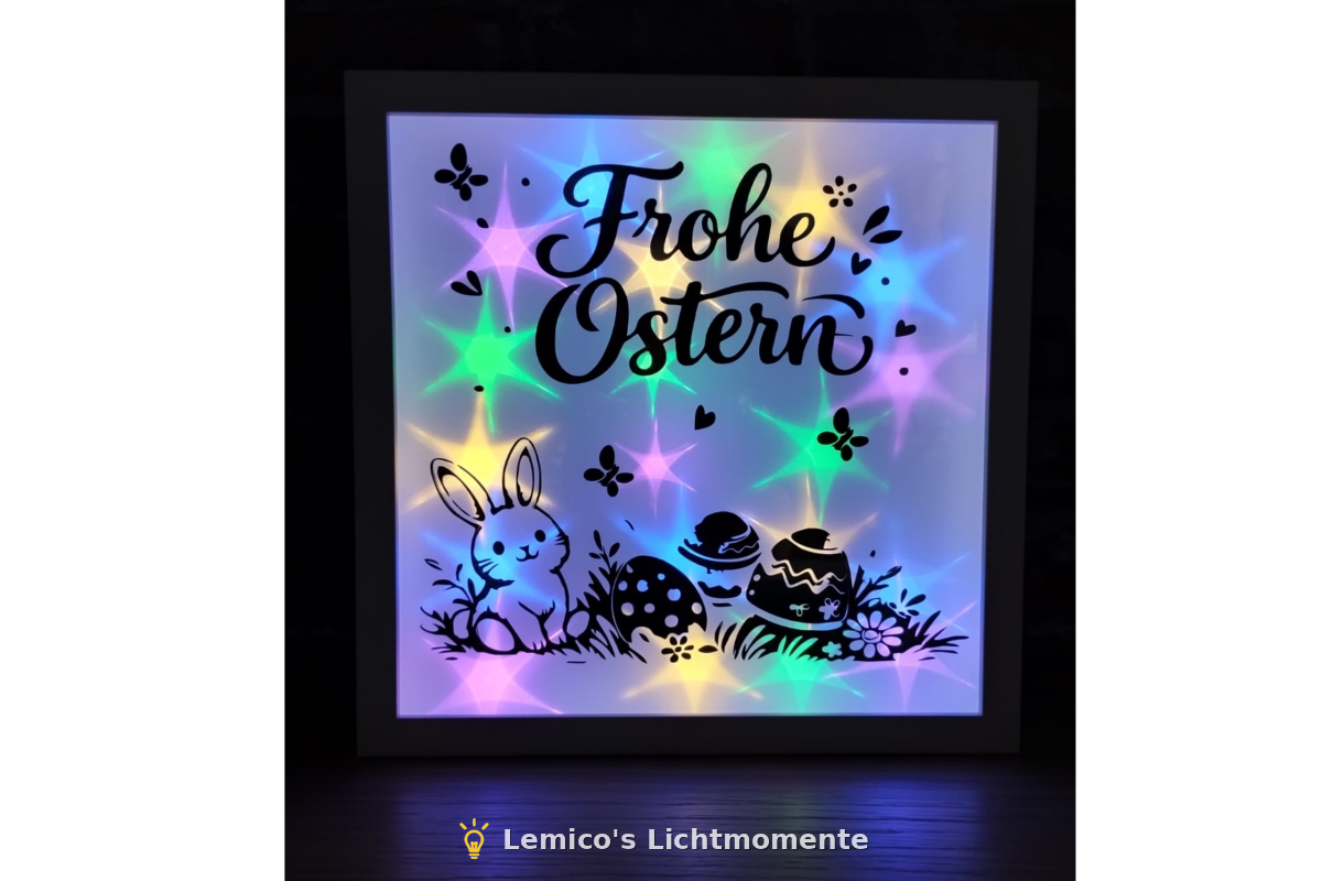 Ostermotiv in der Frontansicht